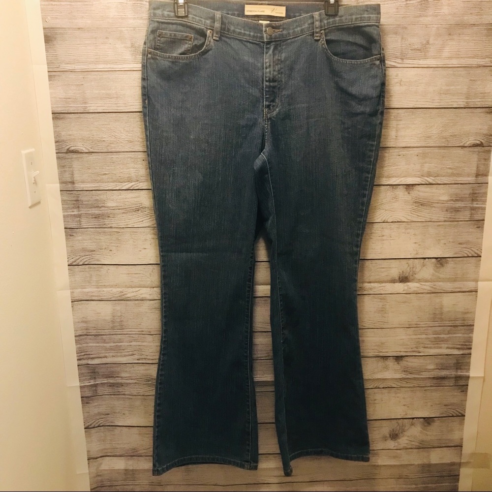 Lane Bryant Stretch Flare Venezia Jeans Size 18